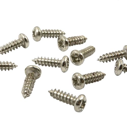 精密十字圆头盘头自攻螺丝钉M3 M3.5 M4*5X6X8X10X1620镀镍1000颗