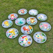 户外花园垫脚石田园庭院花园汀步石小院子草坪脚踏石装 饰防滑摆件