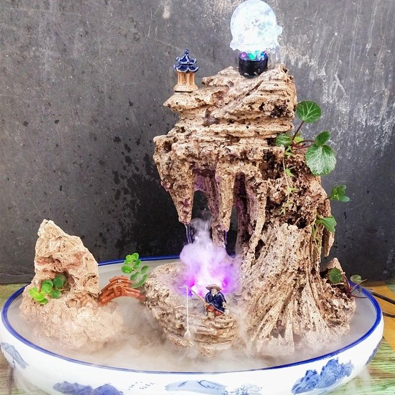 精品吸水石小假山盆景吸水石头花盆上水石鱼缸鱼池造景吸水石植物,厨房电器,其他商用厨电,淘宝优惠券,粉丝福利购,淘宝优惠卷