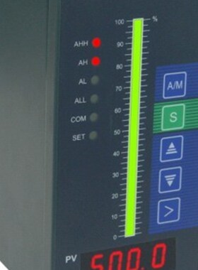 顶威TS803智能单光柱测控仪水位计显示仪表投入液位变送器4-20mA