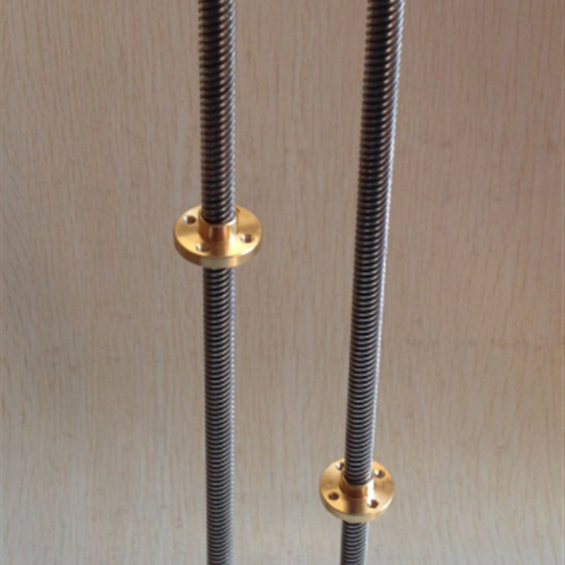 42BYGH1.8度丝杆步进电机 贯通直线电机普通丝杆电机 T8X8 导程8