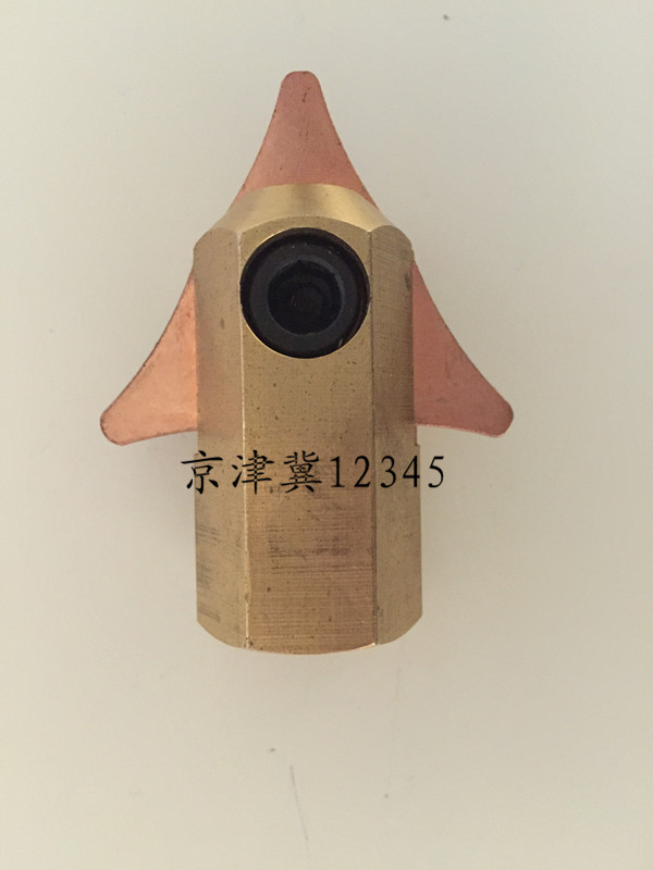 飞鹰新戴卡外形修复机三角片夹头配件钣金整形介子机三角片铜焊头