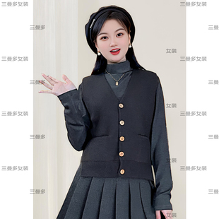 小个子 ASY 套装 新款 韩范针织两件套 2025冬季