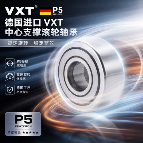德国进口VXT滚针滚轮轴承NATV5PP 6 8 10 12 15 17 20-PP-A PPA