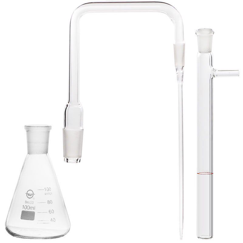 标口塞银盐法测砷器 100ml/150ml/250ml 砷化氢发生器测砷用装置