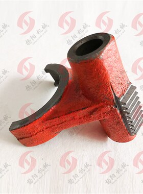 南京四机Z3035B 带齿拨叉57011 钻床主轴箱拨叉 主轴箱摩擦片拨叉