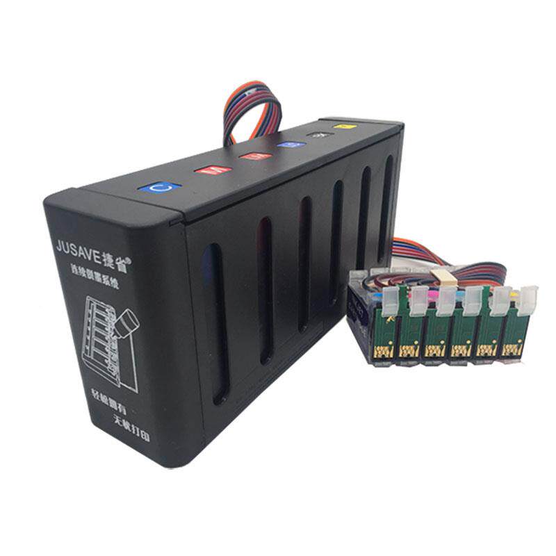 L805墨盒1390打印机捷省适用爱普生r330连供墨盒 1800 T50 4004