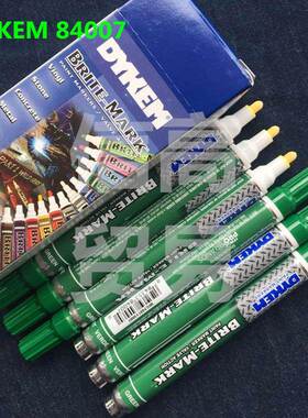 墨水DYKEM BRITE-MARK 84007 绿色记号笔 油漆笔 万用笔 油性笔