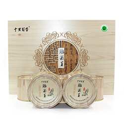 射阳特产正宗洋马菊花茶木纹精制十里菊香盐城精品胎菊王礼盒包邮