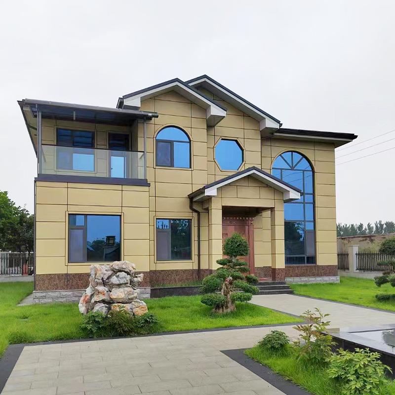 山东轻钢别墅集成房屋活动板房集装箱房子可移动民宿办公阳光房