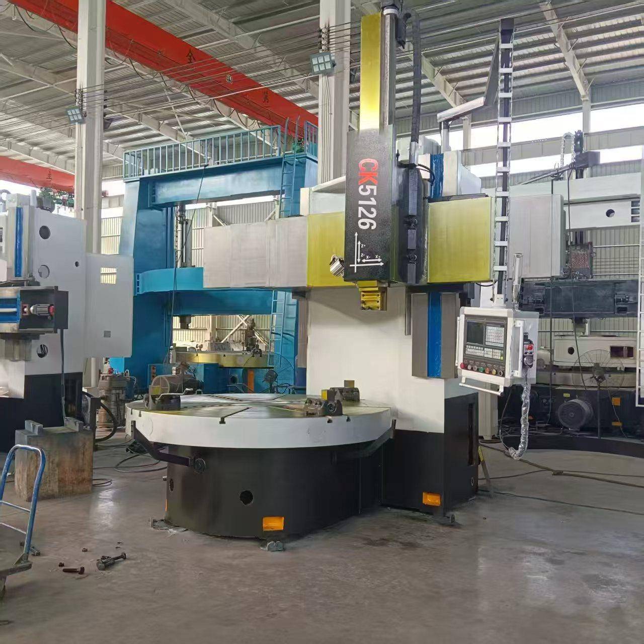 厂家直供CK5126数控立车交流电机静压导轨驱动无级调速系统可选