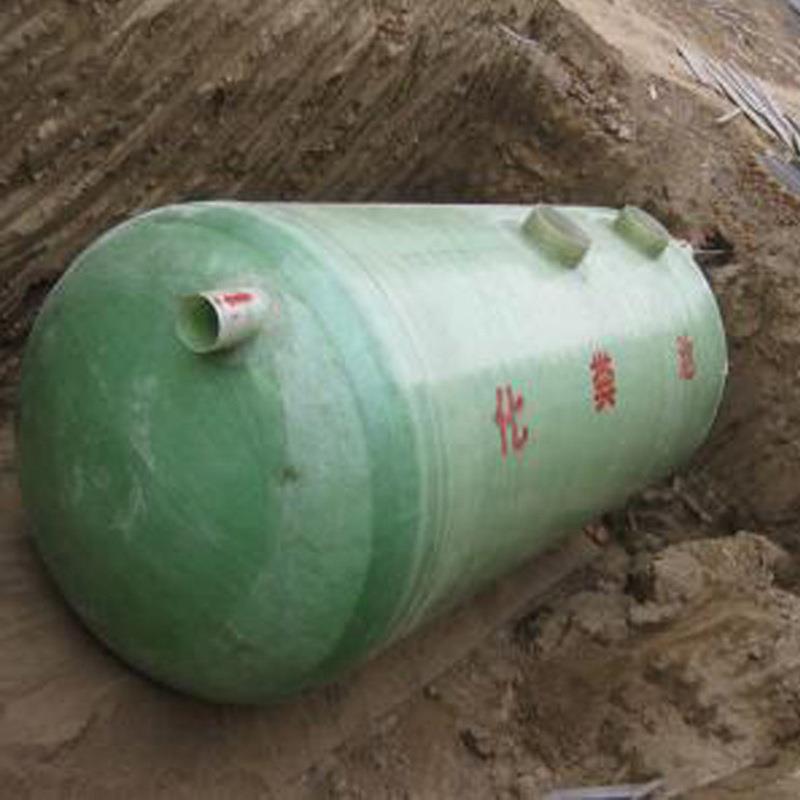 玻璃钢一体式缠绕化粪池蓄水池消防池生态化粪池沉淀池沼气池可议