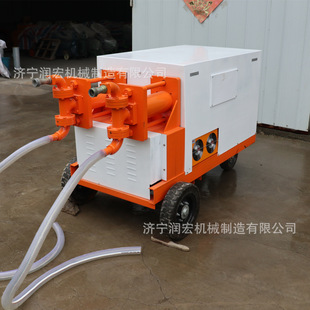 双缸注浆机灰浆AB料双液公路路面压浆机液压驱动水泥浆灌浆机
