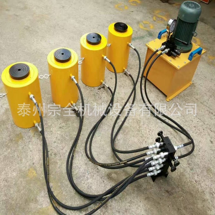 同步电动千斤顶100T200吨320吨500吨630吨800吨分体式液压千斤顶