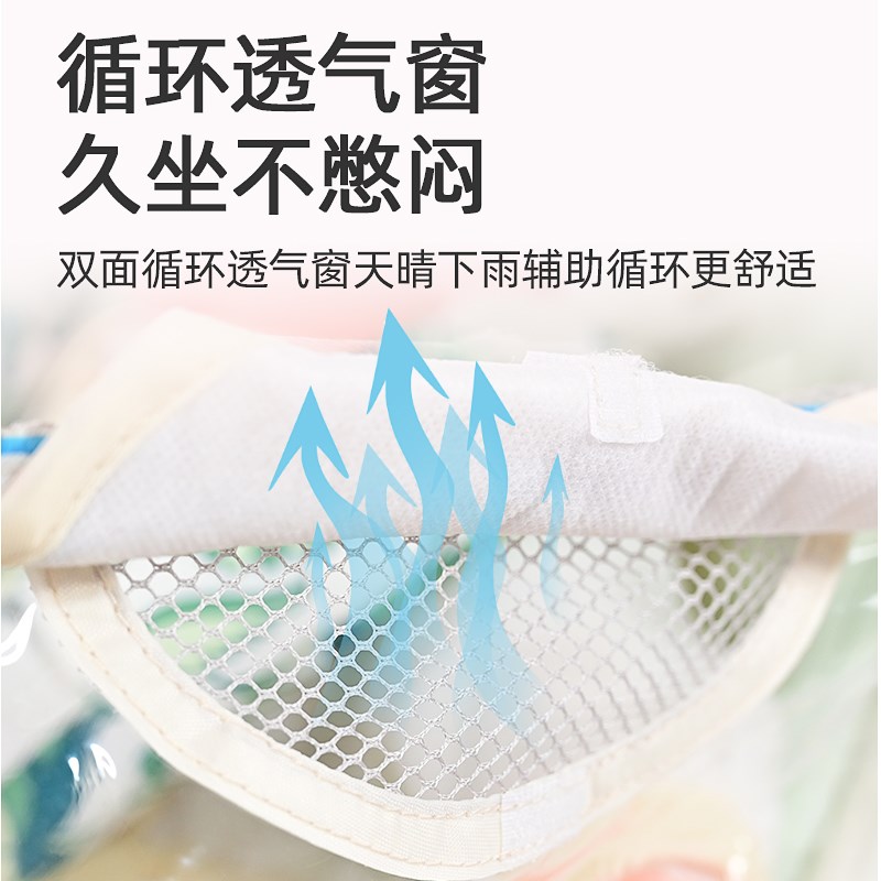 专用丸丫溜娃神器推车雨罩防寒防雨防雪冬季保暖罩加厚挡防风雨衣