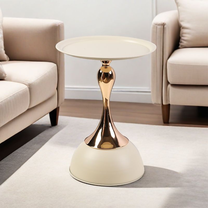 轻奢沙发边几客厅家用小茶几边桌钥匙角几铁艺床头置物阳台小圆桌