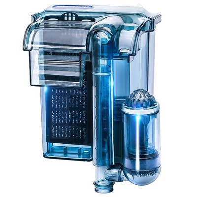 鱼缸氧气泵瀑布过滤器一体净水循环系统增氧静音小型家用壁挂式