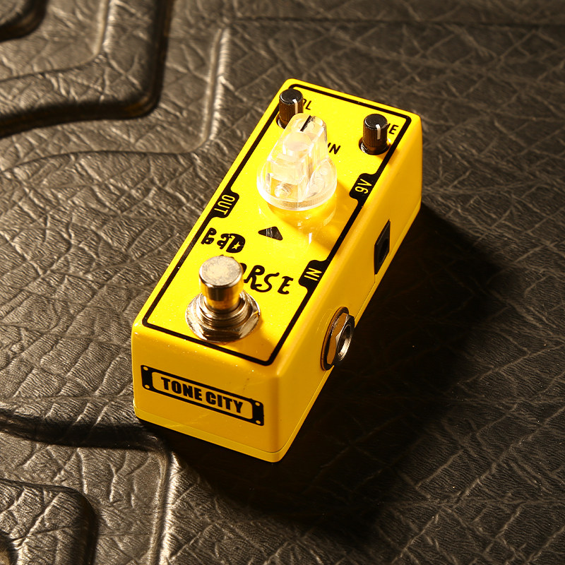 TONE CITY&reg; Bad Horse 纯模拟传奇过载 迷你单块效果器