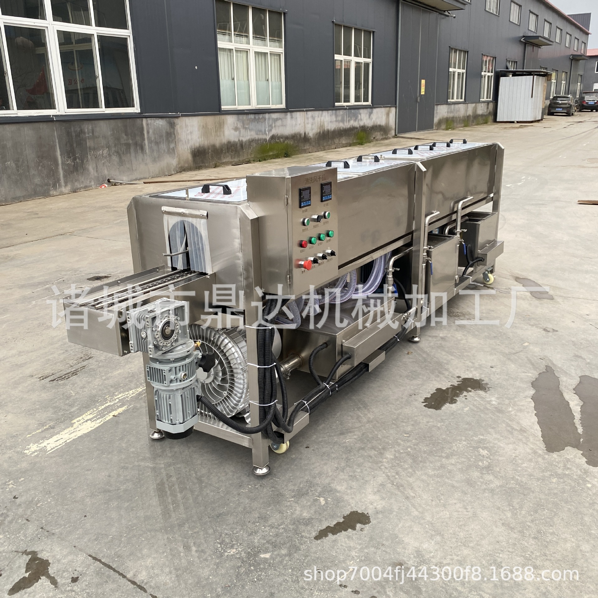 葡萄罐头玻璃瓶清洗机 果酱马口铁清洗设备 食品包装瓶清洗烘干