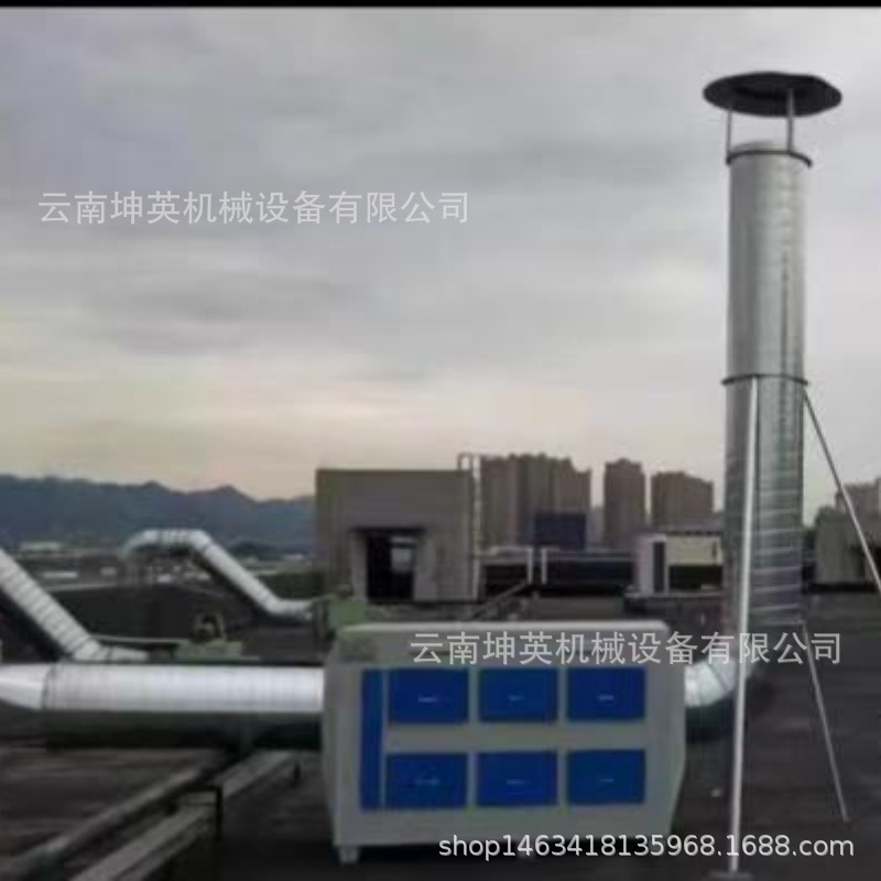 殡仪馆烟气过滤环保设备 耐高温除烟尘 工业废气过滤除臭净化设备