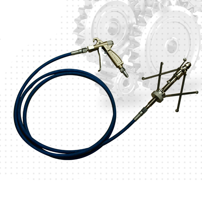 洪申气动喷涂机管道喷枪内壁防腐喷漆器管道旋转喷枪工程施工设备