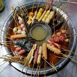 摆摊麻辣烫锅加厚九宫格火锅锅子不锈钢麻辣烫盆鸳鸯牛杂锅关东煮