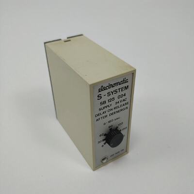 Electromatique SB 125 024 release time after deenergization