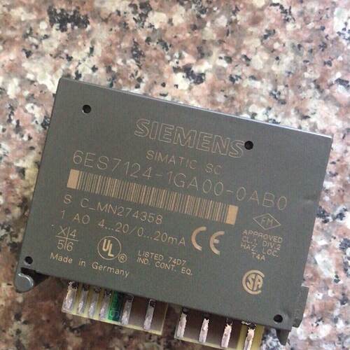 拍前询价：西门子6ES71241GA000AB0模块成色如