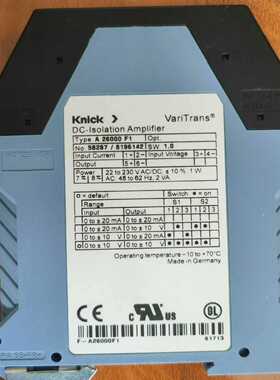 KnickA26000F1科伲可VariTrans控（零零电子）