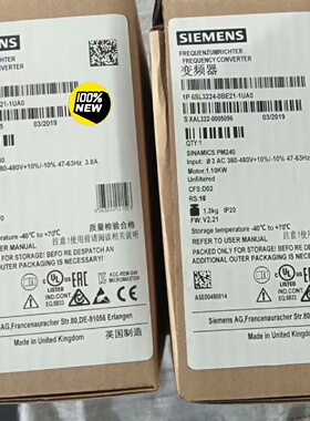 6SL32240BE211UA0西门子全新G120功率