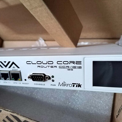 16核Mikrotik 路由CCR1016-12G路由 RO-议价