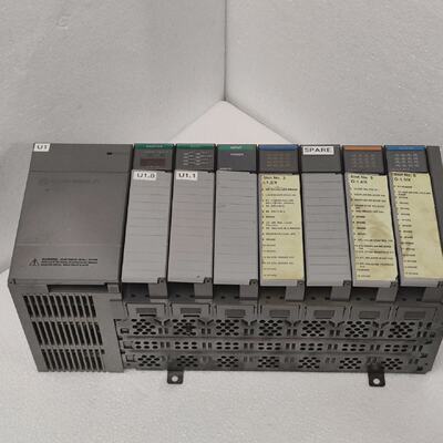 Allen Bradley SLC 500 PLC Set 1746P3  1747ASB  1746BAS  1746