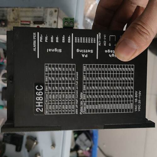 2H86C步进电机驱动器拆机品支持AC1880VDC-议价