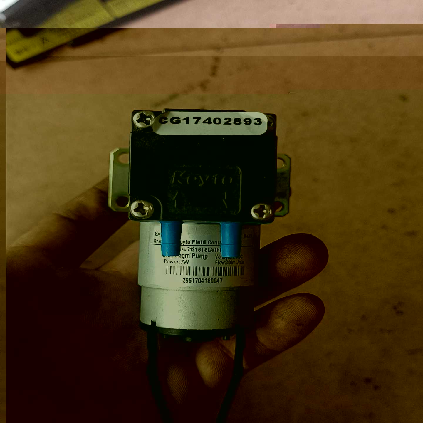 Keyto/垦拓 7121-31-ELA/1HC1 隔膜泵【白零商行】