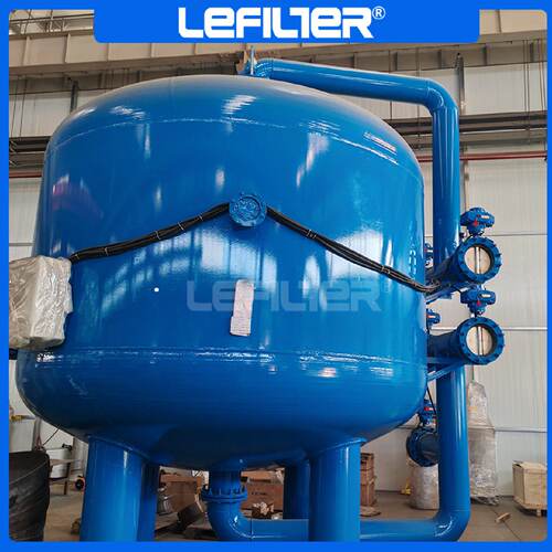 石英砂过滤器农业园林灌溉全自动反冲洗多介质过滤器100m3/h