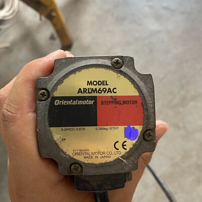 日本东方步进电机ARLM69AC拆机件功能正常成色还可