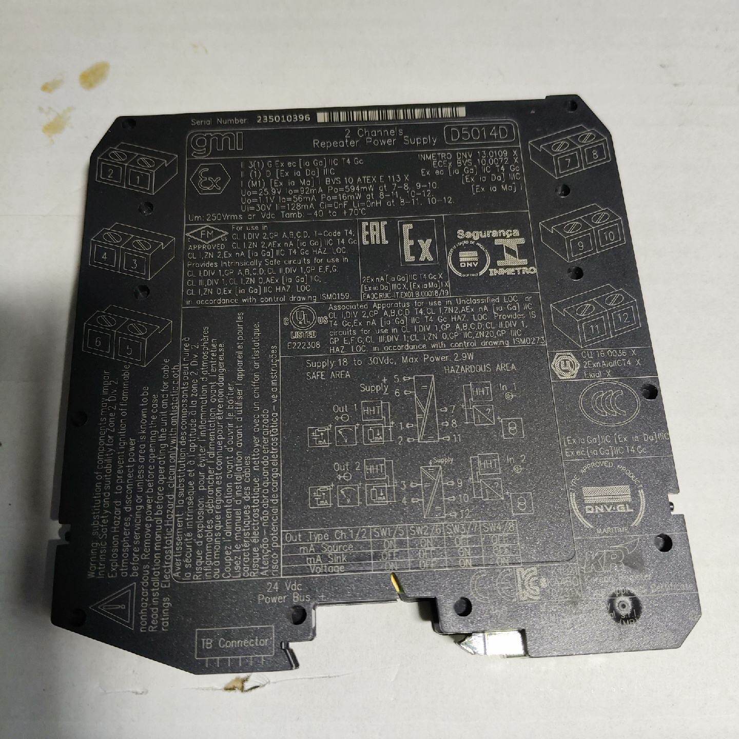 议价--GMI D5014D 2通道隔离电源 18-30VDC 30