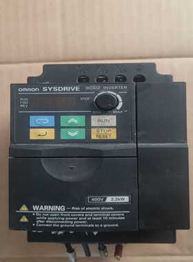 欧姆龙变频器3G3JZ-A4022  2.2KW  原装拆机