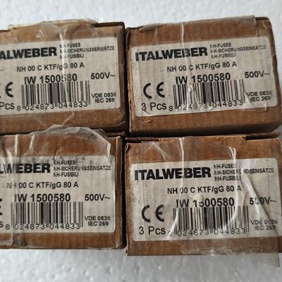 询价italweber熔断器NH00C80A