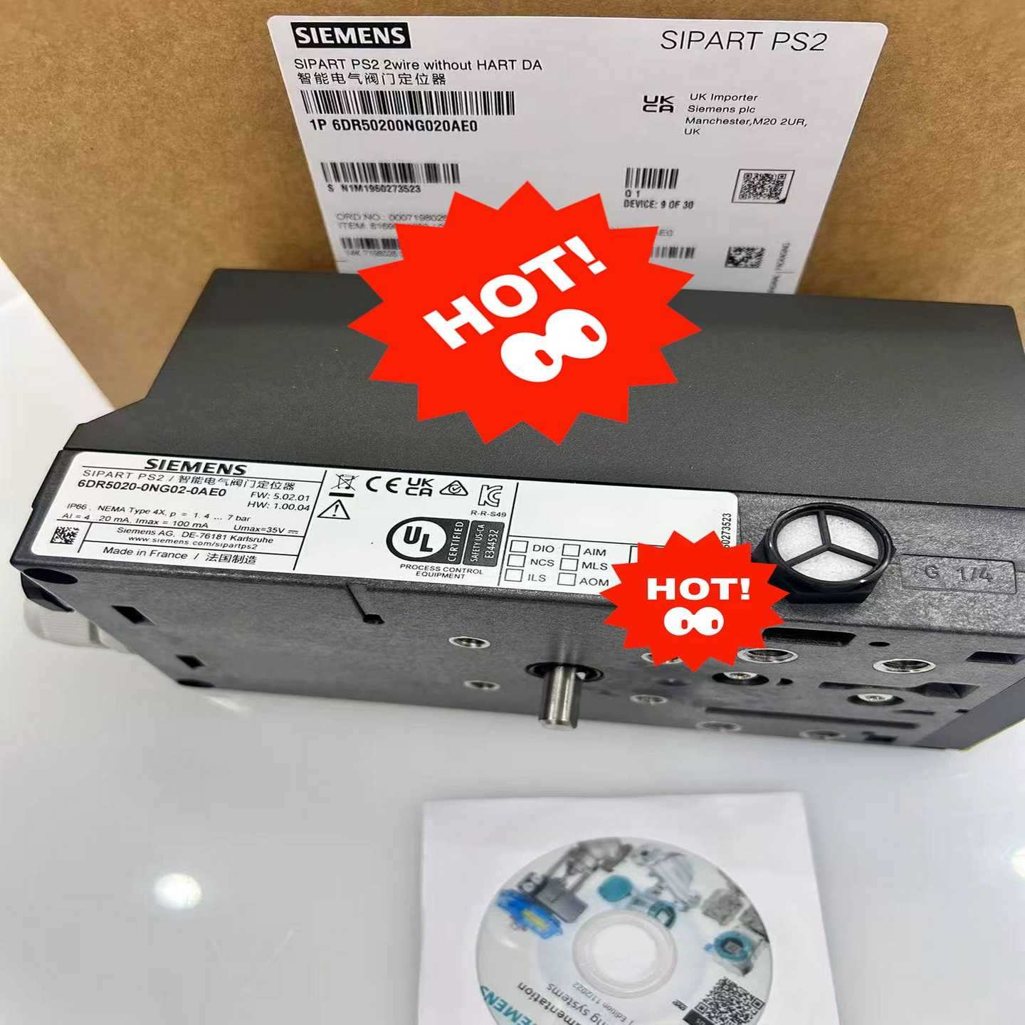 阀门定位器6DR5020-0NG02-0AE0，议价询价