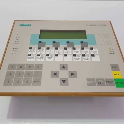 SIEMENS 6ES76332BF020AE3 INTERFACE PANEL SIMATIC C7633 DP