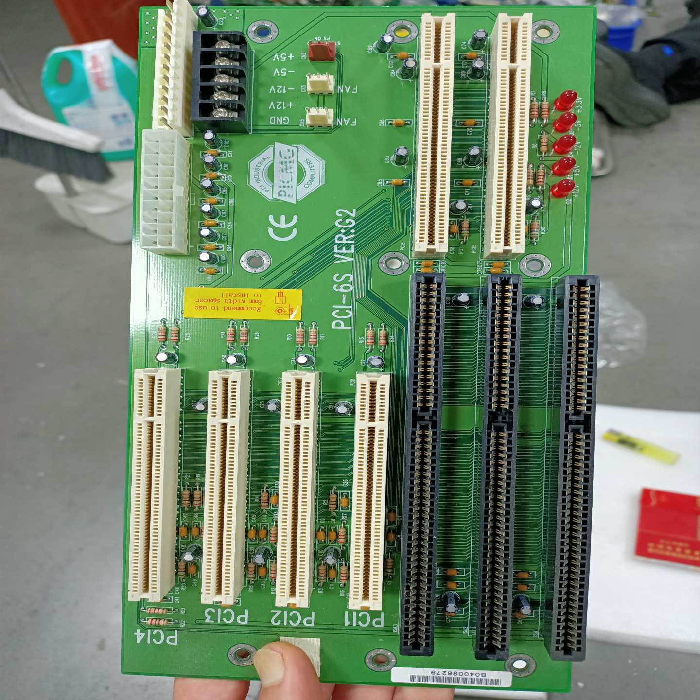 议价威达台湾威达工控机底板PCI-6SVER:G2，一