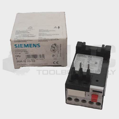 NOUVEAU SIEMENS 3UA70 201E RELAIS DE SURENCHARGE 2.54A 600VA