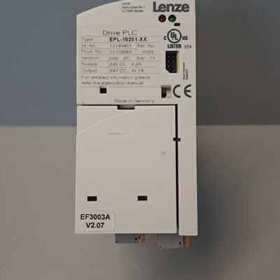 EPL10201XX  LENZE  EPL 10201 XX  Unidad Plc  EPZ10201 Tarjet