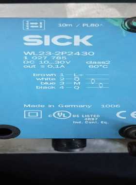 SlCK 光电开关WL23- 2P2430，实物图拍照，成色[浩蓉商户]