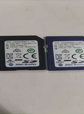 询价~AB1784-SD1/A  1GB  PLC内存卡，为单