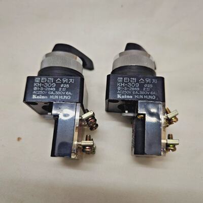 KOINO SELECTOR SWITCH KH309 AC250V6A 380V6A 2PC
