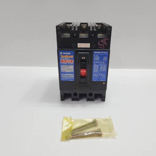 TERASAKI TL100F TEMBREAK 3POLE CIRCUIT BREAKER 15A