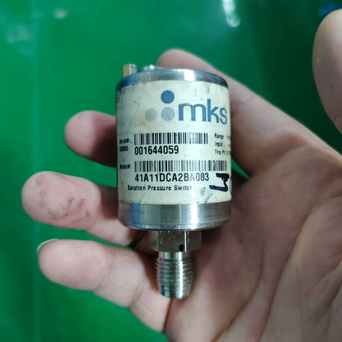 MKS41A11DCA2BA003压力开关，10TOR--议价商品