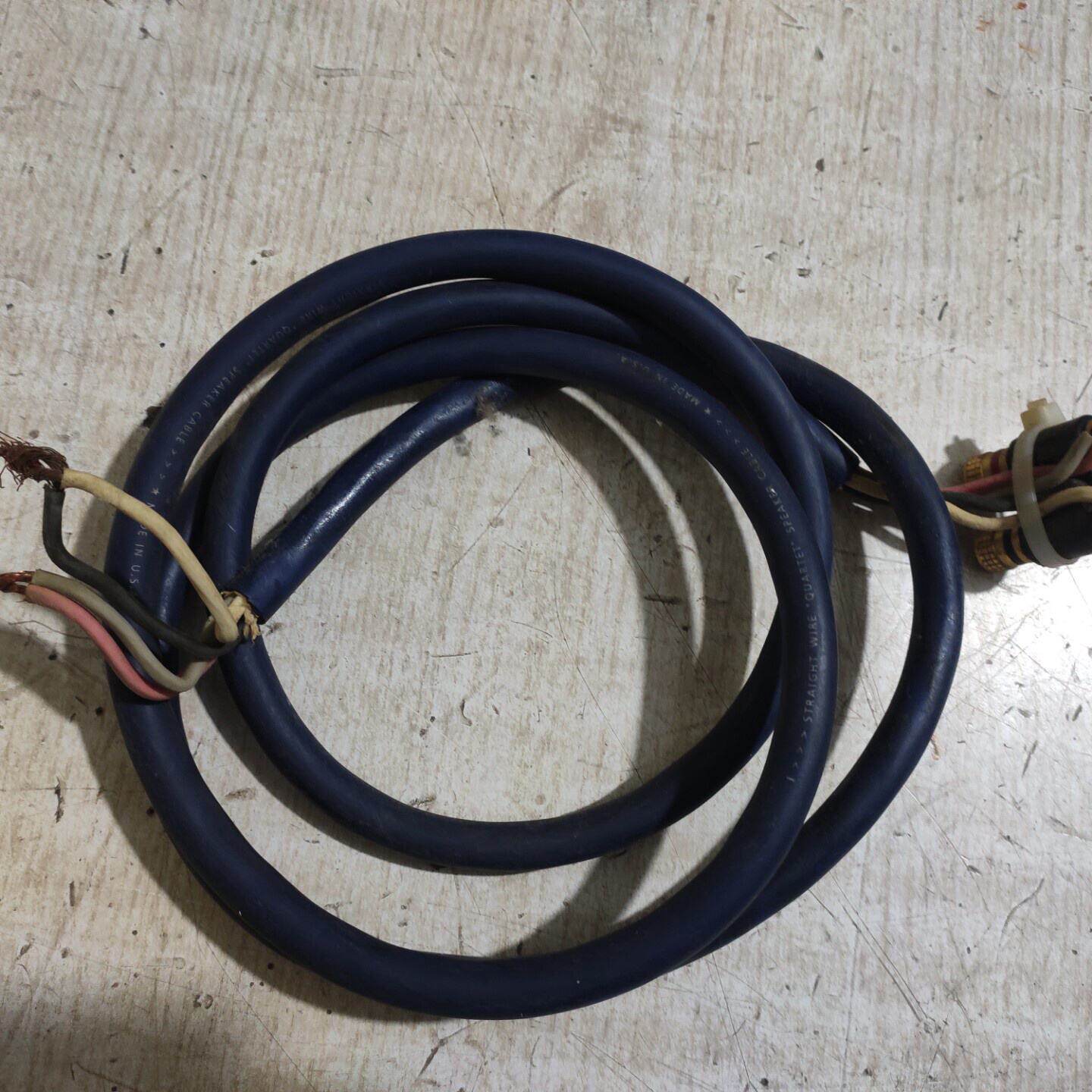 美国Straight Wire/忠实 喇叭音箱线一根线长1.--议价商品
